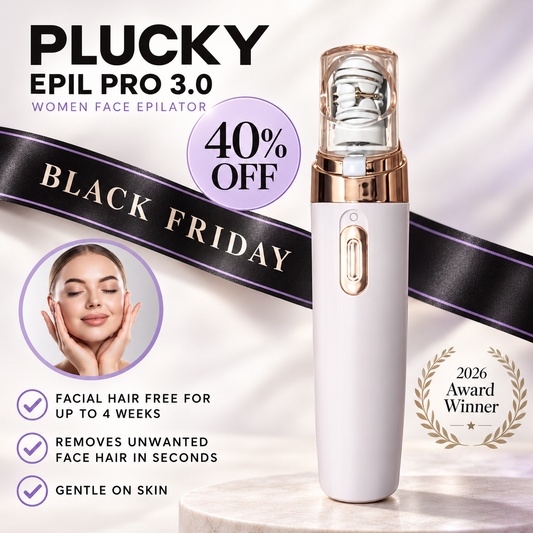 Plucky - Facial Hair Remover - 40% OFF!